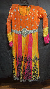 3 PC Frok - Orange/Yellow/Pink - Small