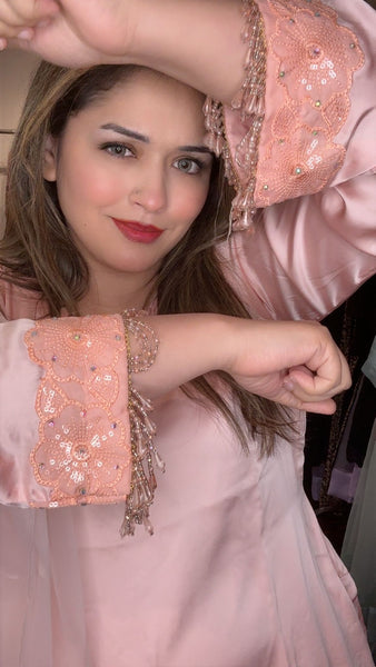 Shirt and shalwar - Short silk - Dupatta organza